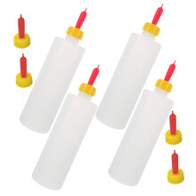 Lamb Feeding Bottle with Durable AntiBite Nipple PVC Goat Milk Feeder for Sheep Calves Easy Clean
