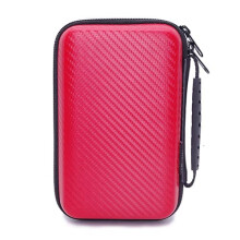 Diabetic Travel Case with Handle for Glucose Meter, Insulin Pens, Test Strips, Pills and Supplies (Red)