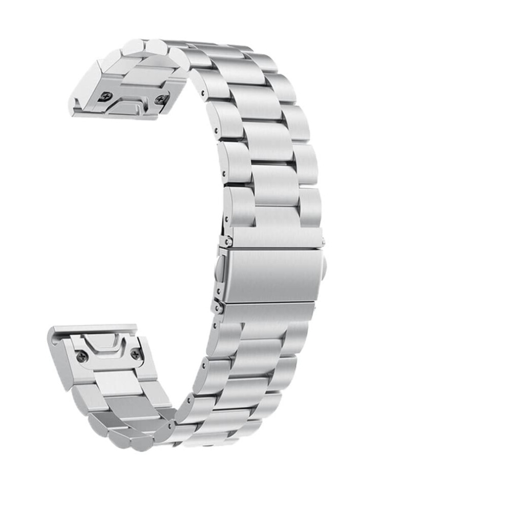 22Mm Stainless Steel Quickfit Watch Strap For Garmin Fenix 6 Pro Fenix 7 7X Epix 9365369607057