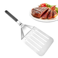 Stainless Steel Pizza Peel with Foldable Handle for Oven Grill Bread and Pastry Baking