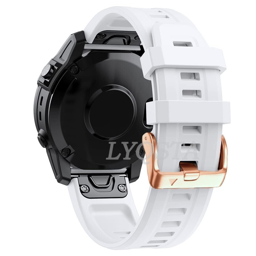 20Mm Quick Release Adjustable Silicone Watch Band Strap For Garmin Fenix 5S 5S Plus 6S 7S 9164114434678