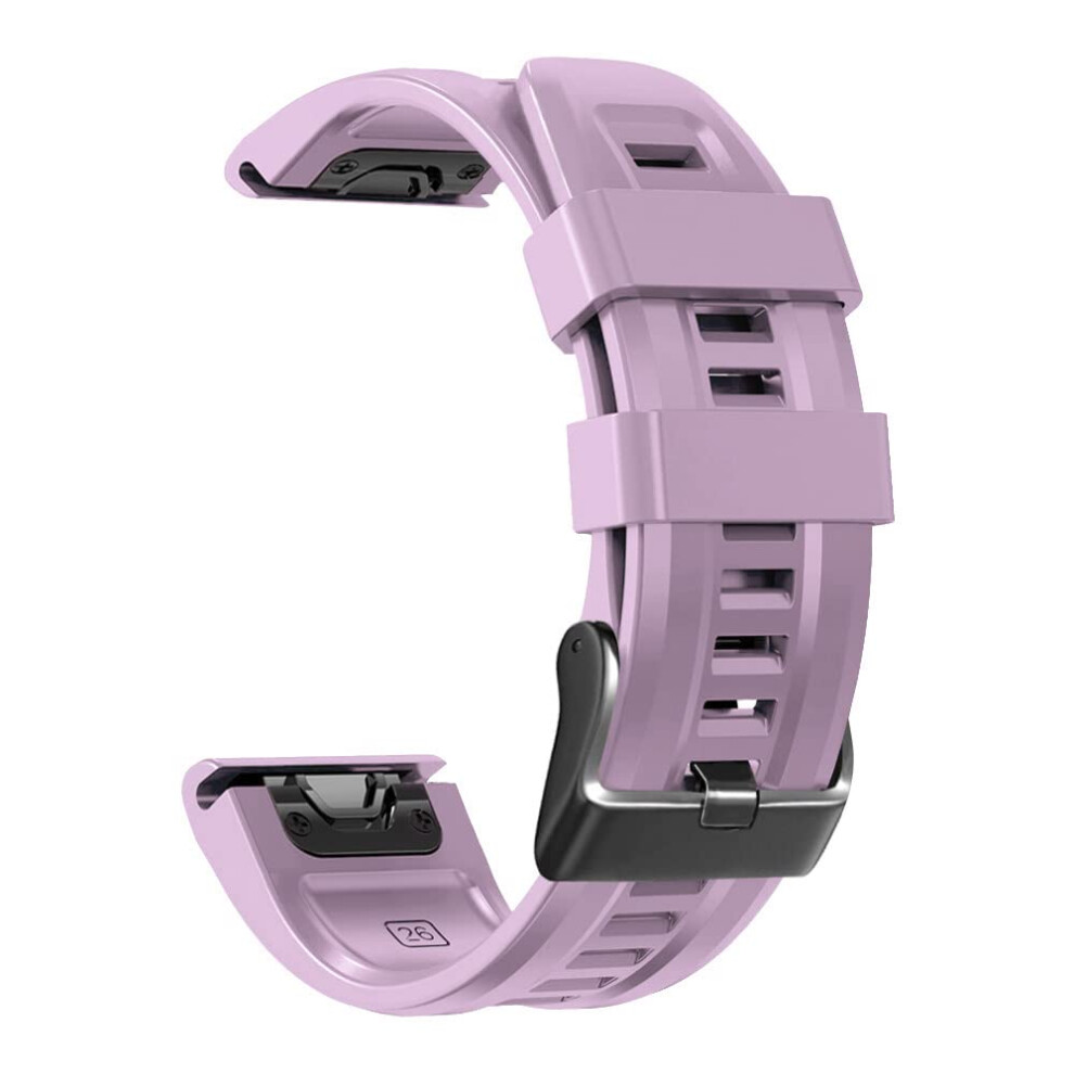 22Mm Quick Release Silicone Replacement Watch Band Strap Adjustable For Garmin Fenix 7 Epix 9164114434821