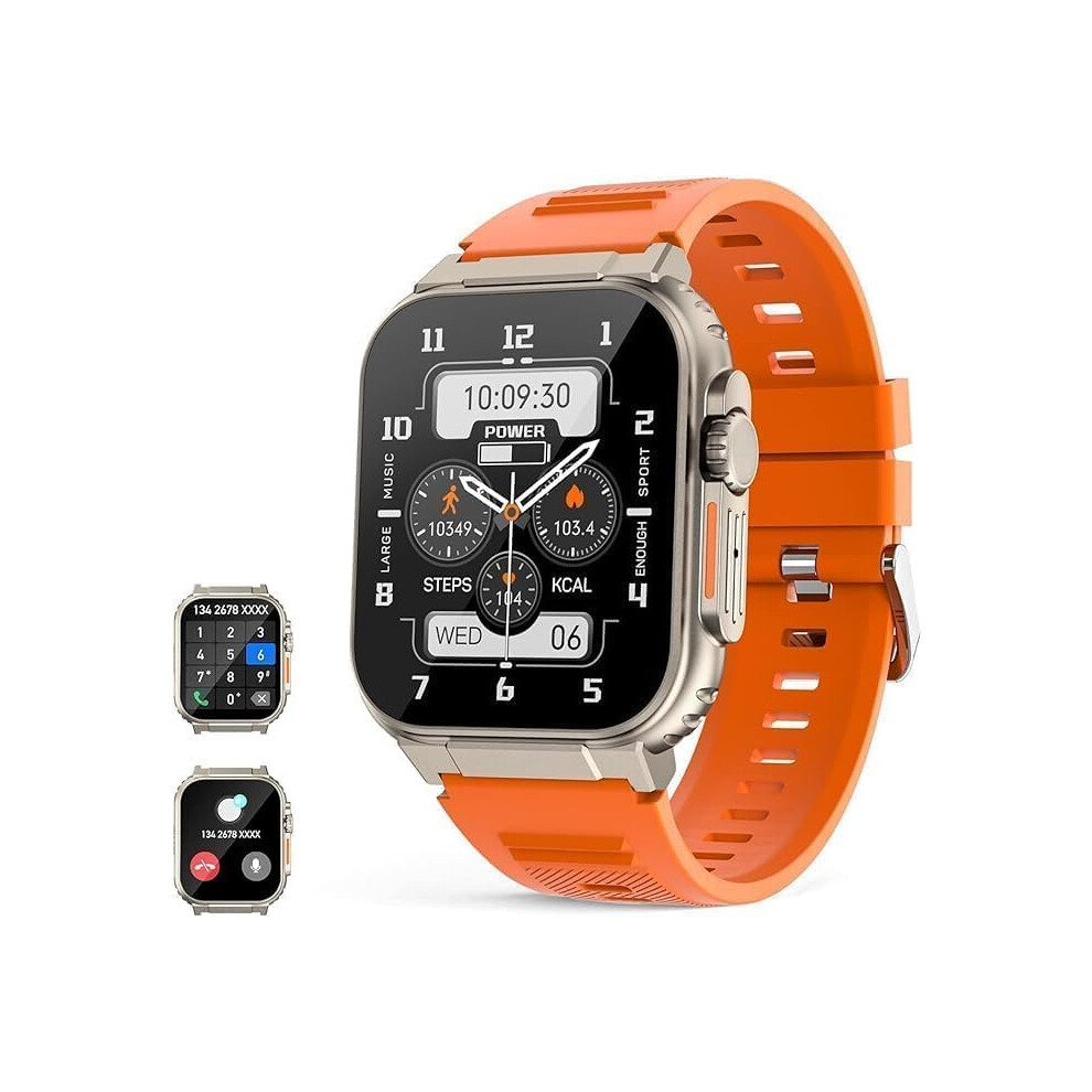 Smartwatch For Android And Ios With Large Amoled Display, Ip68 Waterproof Fitness Tracker 49Mm 9365369606883