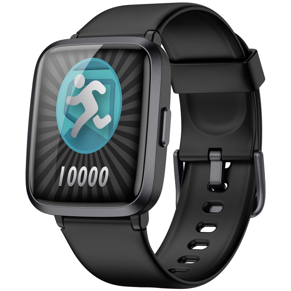 Waterproof Fitness Tracker Smart Watch With Heart Rate, Blood Oxygen, Sleep And Calorie Monitor 9164114434968