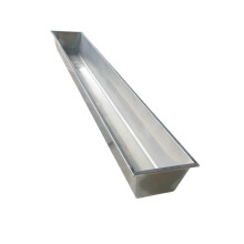 Extra Large Livestock Feeding Trough for Farm Animals with Easy Clean Spill Prevention Design