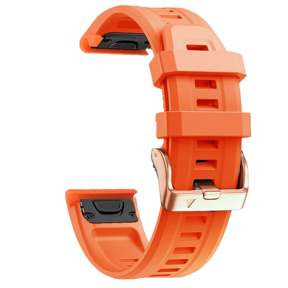 Watch Band Silicone Quick Release Strap Adjustable Comfortable Replacement Wristband For Garmin Fenix 7S 9164114436009