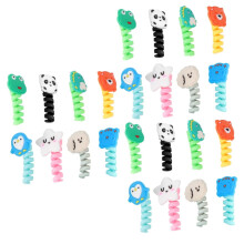 24pcs Silicone Cable Protector for Charging Cables, Flexible USB Cable Saver to Prevent Fraying