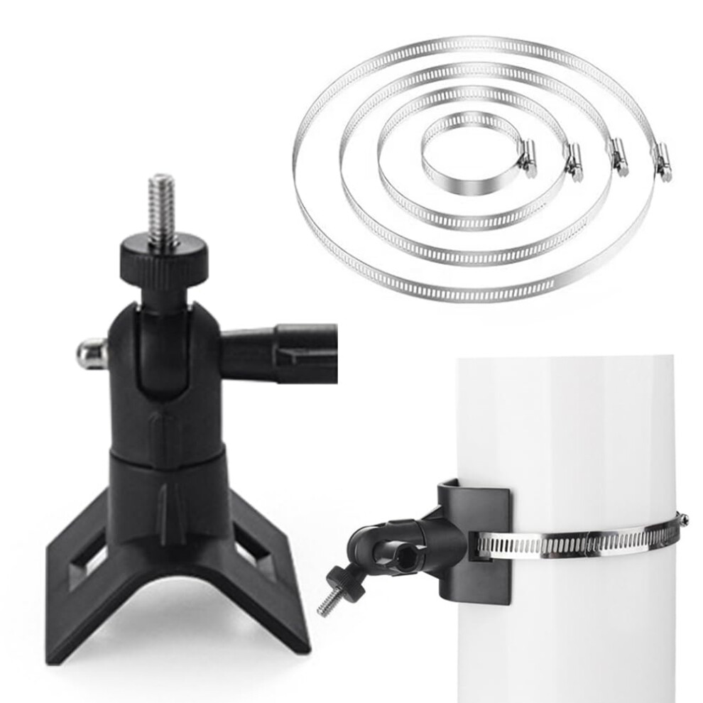 Security Camera Mount With 360 Rotation, Nodrill Weather Resistant Outdoor Camera Bracket 9365369607637