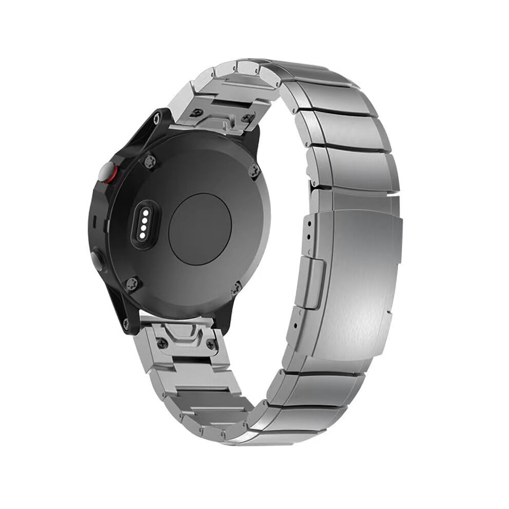 Titanium Watch Band with Quick Release Pins, 26mm  for Garmin Fenix 8 7Xpro 6X/5/3HR