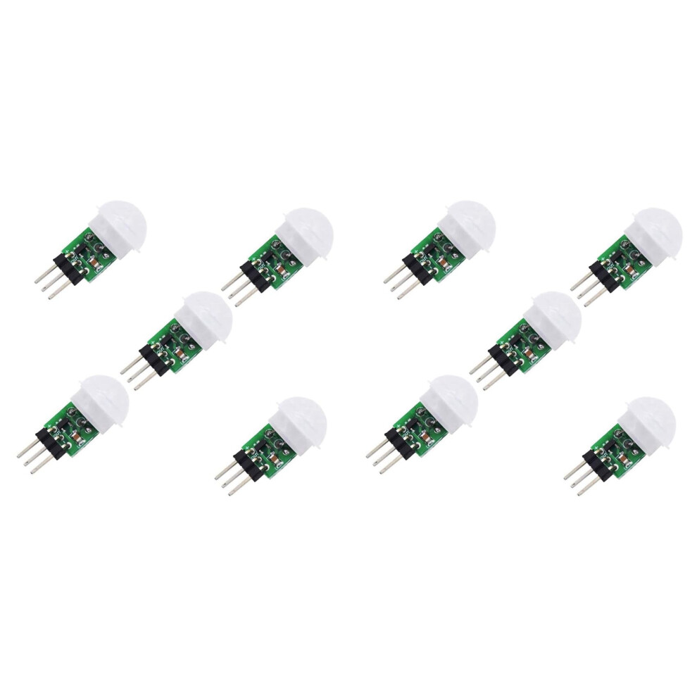 Am312 Pir Motion Sensor Module 10 Pack Mini Passive Infrared Detector For Arduino And Lighting Control 9365369608955