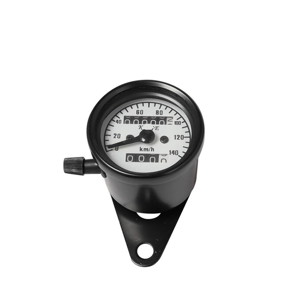Motorcycle Digital Speedometer And Odometer Gauge 12V Universal For Scooter Black 9174973753278