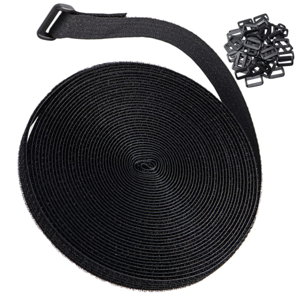 Adjustable Hook And Loop Straps Reusable Cable Ties For Cord Management And Wire Organization 9164114438331