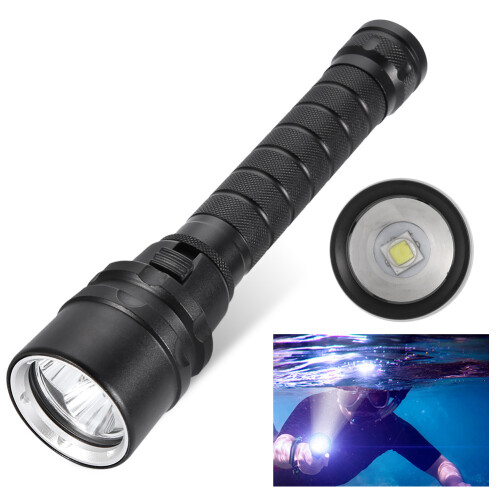 Φακός κατάδυσης Dive Master Pro, Υποβρύχιος φακός με μέγιστη ισχύ φωτισμού 650Lm, 2
