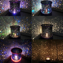 Color Changing Star Projector Night Light LED Room Transforming Light With Multiple Color Modes Portable Galaxy Decor For Bedroom Kids Gifts