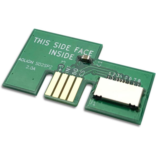 SD2SP2 Adapter for GameCube Micro SD Card Reader Green Console Expansion Compatible 1