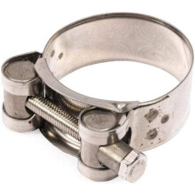 Stainless Steel Exhaust Clamp 4851mm for Motorcycle Car Water Hose Pipe Replacement