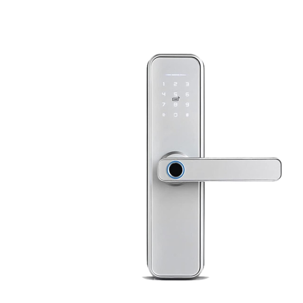 Smart Door Lock With Fingerprint Keyless Entry, Tuya App Control, Multiple Unlock Methods For Home 9365369611825