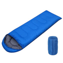 Sleeping Bag for Camping Hiking Travel, Lightweight Warm Cotton, Breathable Fabric, Blue