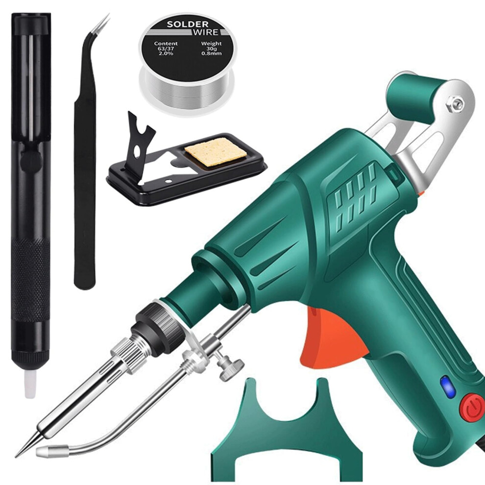 Laser Welding Machine With Soldering Iron Gun Set For Metal Industrial And Diy Use, Green 9164114442666
