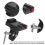 V-Lock Battery Mount Plate Adapter Black Plastic 14.8V D-Tap Output 11