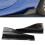 Rear Bumper Diffuser Lip Side Skirts 2pcs Glossy Black Universal Easy Mounting 1