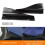 Rear Bumper Diffuser Lip Side Skirts 2pcs Glossy Black Universal Easy Mounting 10