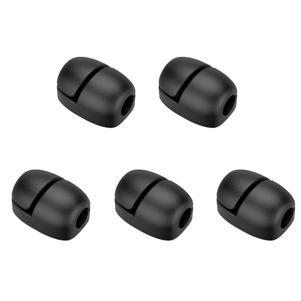 5Pcs Silicone Adhesive Cable Organizer Clips For Desk Cord Management And Charging Cables 9164114443427