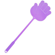 Fly Swatter Set Plastic Long Handle for Indoor Outdoor Classroom Gardening Multi Colors