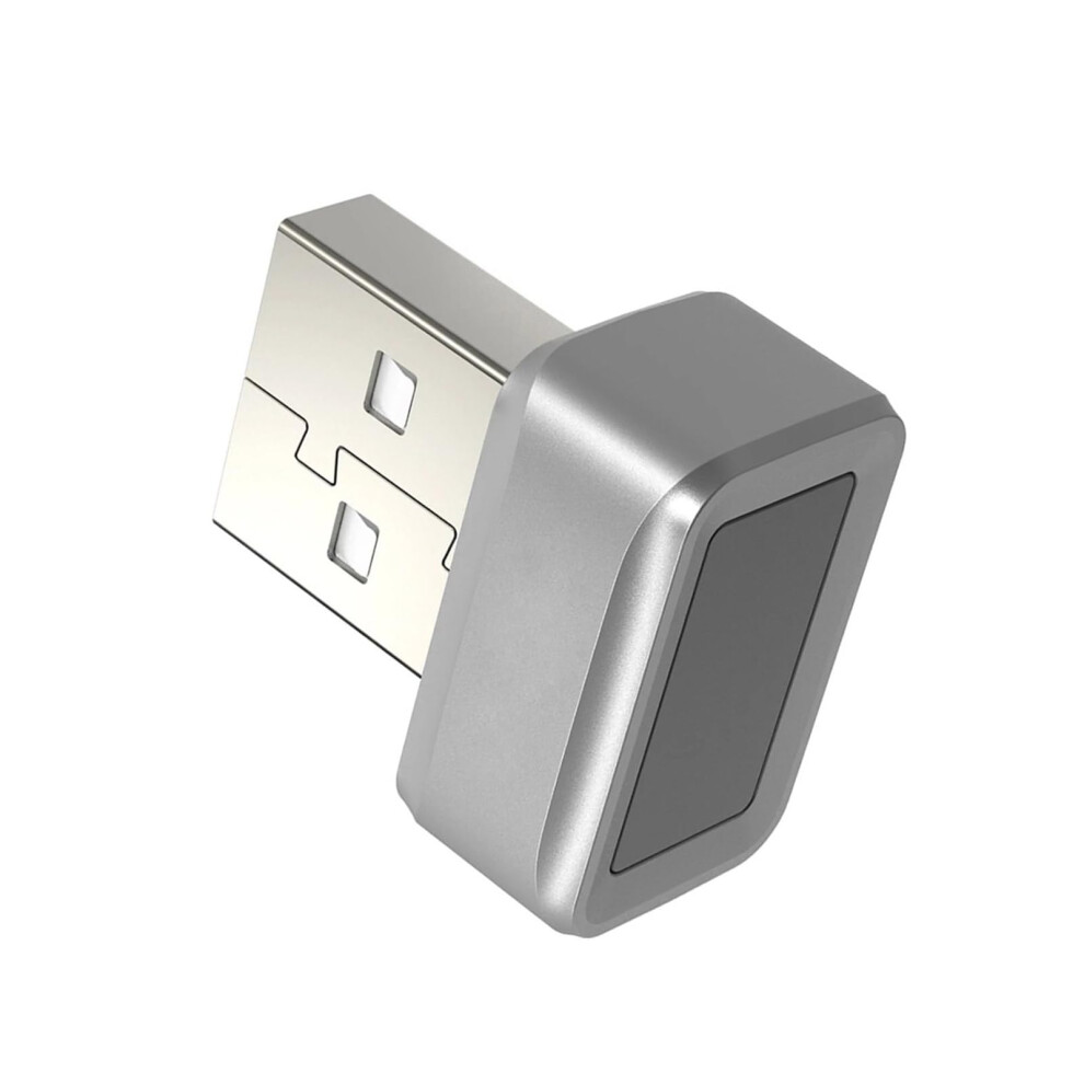Usb Fingerprint Reader With 0.05S Fast Login, 360 Recognition For Windows 10/11 Hello, Silver 9164114447449