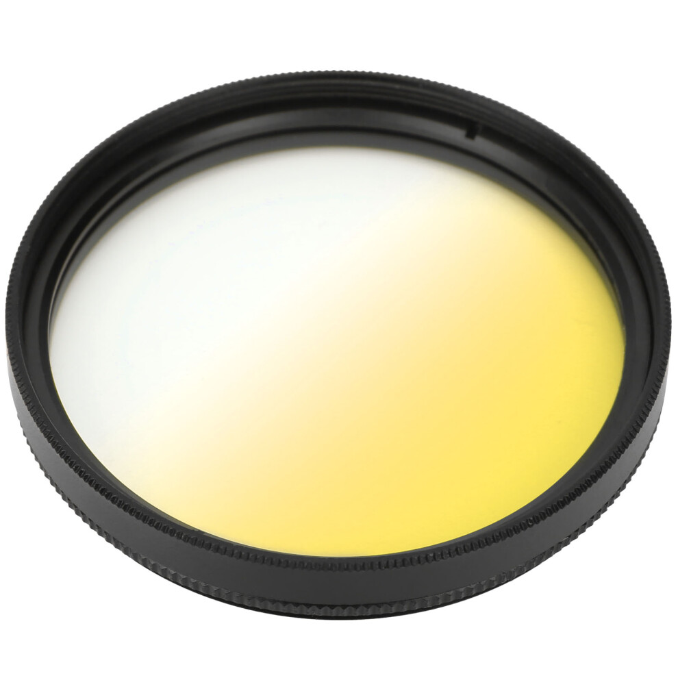 52Mm Gradient Lens Filter For Dslr Cameras Yellow 9451382520173