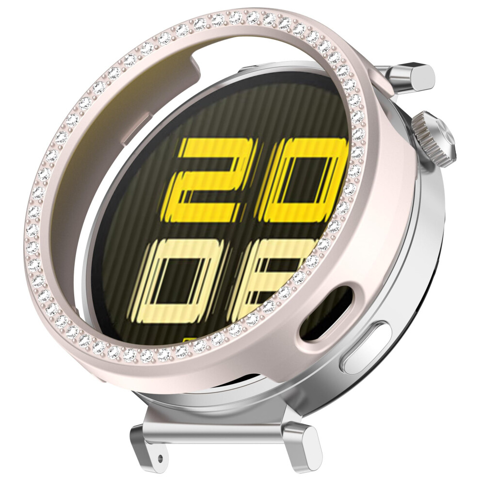 Diamond Bezel Protective Case Shockproof Slim Pc Cover Starlight For Huawei Watch Gt5 Gt4 41Mm 9365369613812