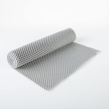 Drawer and Shelf Grip Liner Non‑Adhesive Heavy Duty Padded 60'x12' Grey Roll for Cabinets