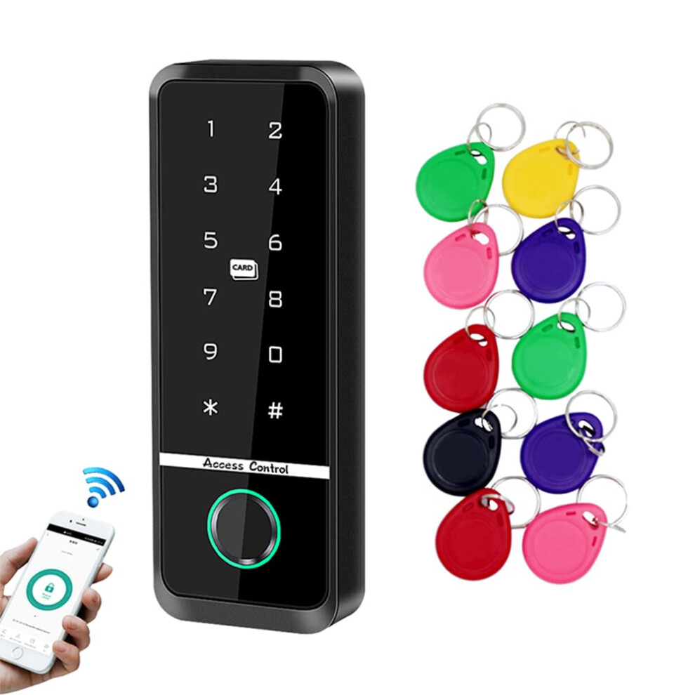 Smart Fingerprint Door Lock With Rfid Keypad, App Control, Waterproof Ip67, 1000 Users 9365369614345