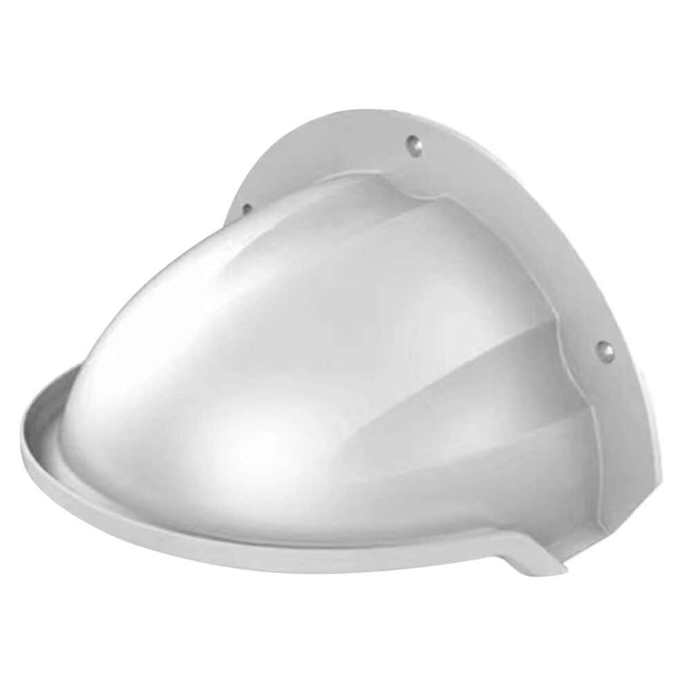 Security Camera Rain Cover With Weatherproof Protection, Wall Mount Cctv Sun Shield Housing White 9164114444752