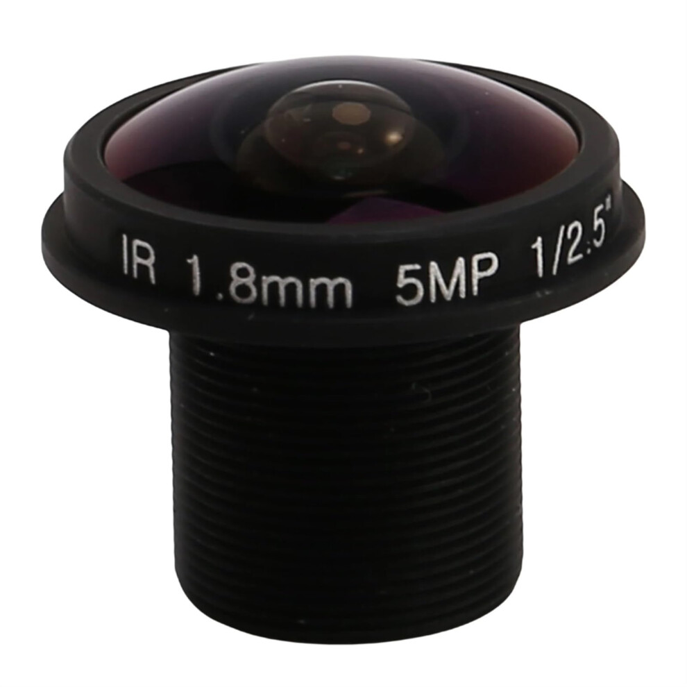 5Mp 1.8Mm Fisheye Cctv Lens M12 Mount F2.0 180 Wide Angle For Surveillance Camera 9164114444912