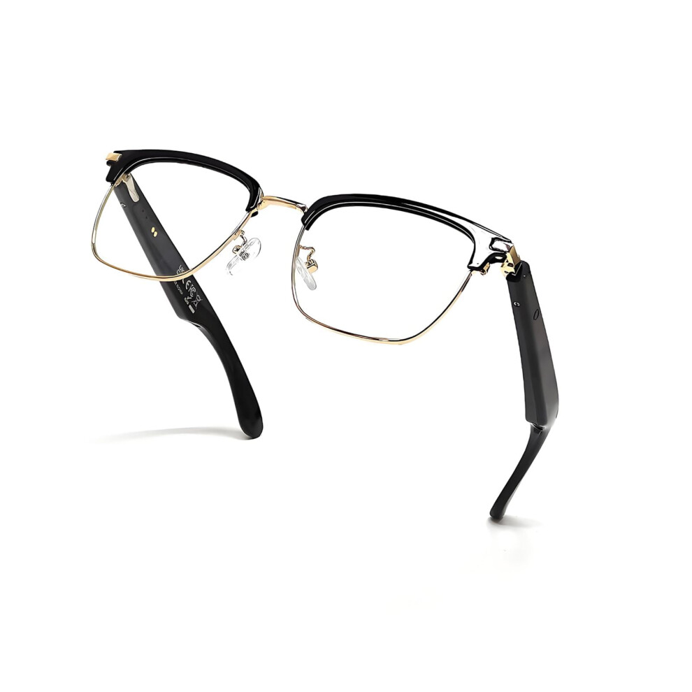 Smart Audio Glasses With Tooth 5.4, Filtering Lenses, Open Ear Speakers, Goldblack Blue/Light 9365369614901