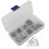 Jewelry Making Accessory Kit Alloy Ear Hooks, Clips, Chains, Rings 14