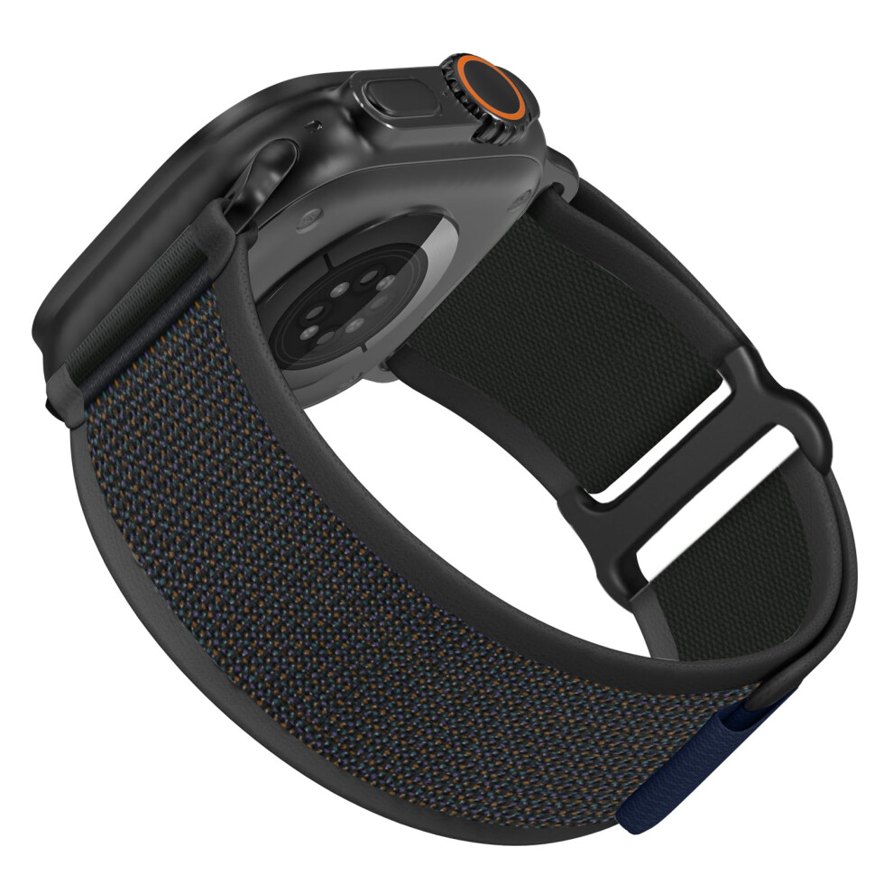 Band For Apple Watch Ultra 2 Trail Loop Nylon Strap 49Mm 45Mm 44Mm Quick Pulltab Breathable Black 9164114445995