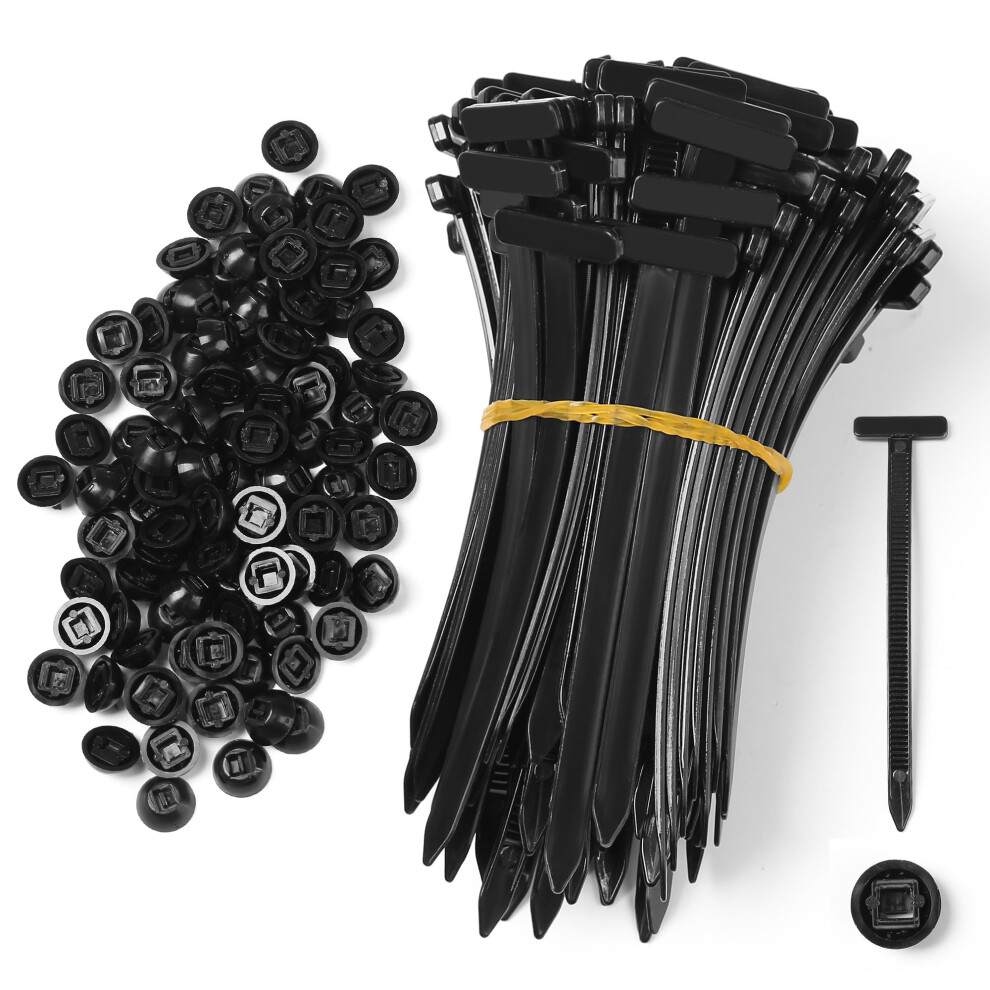 25 Pcs Uv Resistant Nylon Cable Ties With Oneclick Selflocking For Automotive Heavy Duty Use 9365369616158