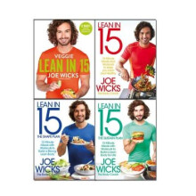 Lean In 15 Collection Joe Wicks 4 Books Set Lean In 15 The Shift Plan, The Shape Plan, The Sustain Plan, Veggie Lean In 15