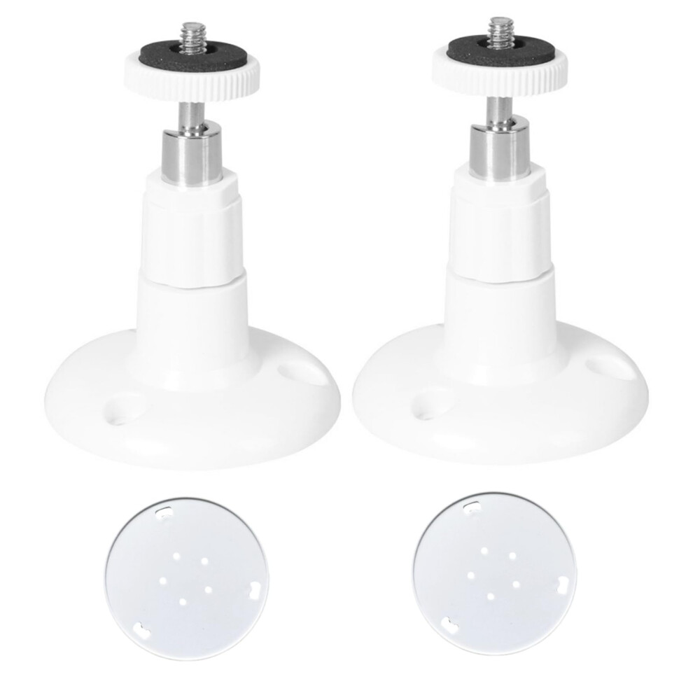 Security Camera Wall Mount, 360 Adjustable Nodrill Weatherproof Outdoor Camera Mount, 2Pcs Set 9164114448149