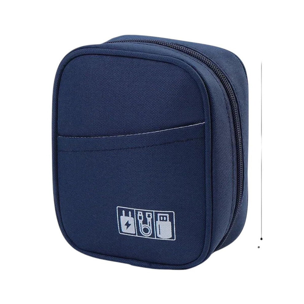 Waterproof Travel Electronics Organizer Bag With Multicompartment Oxford Storage Pouch 9164114448484