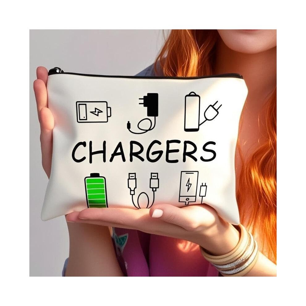 Cable Organizer Bag For Travel, Compact Electronics Accessories Case For Cables, Chargers And Usbs 9365369617537