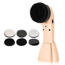 Electric Shoe Polisher with 6 Brush Heads, USB Rechargeable, 3Speed Control for Shoes and Bags