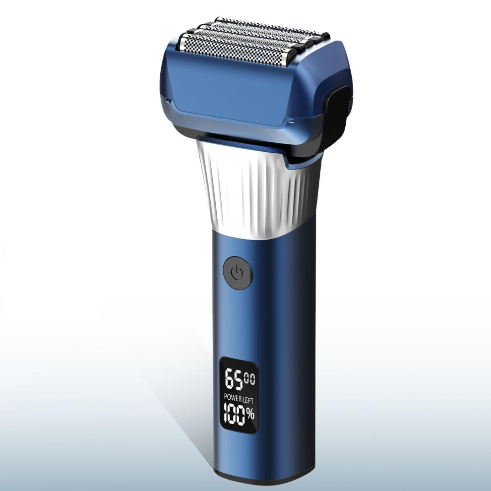 Electric Shaver for Men with Ultra Thin Precision Blades, Cordless Rechargeable Razor