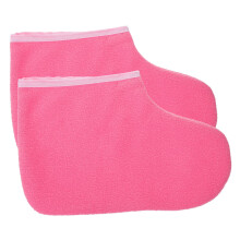 Paraffin Wax Foot Booties 1 Pair Thick Spa Pedicure Covers with Soft SkinFriendly Lining
