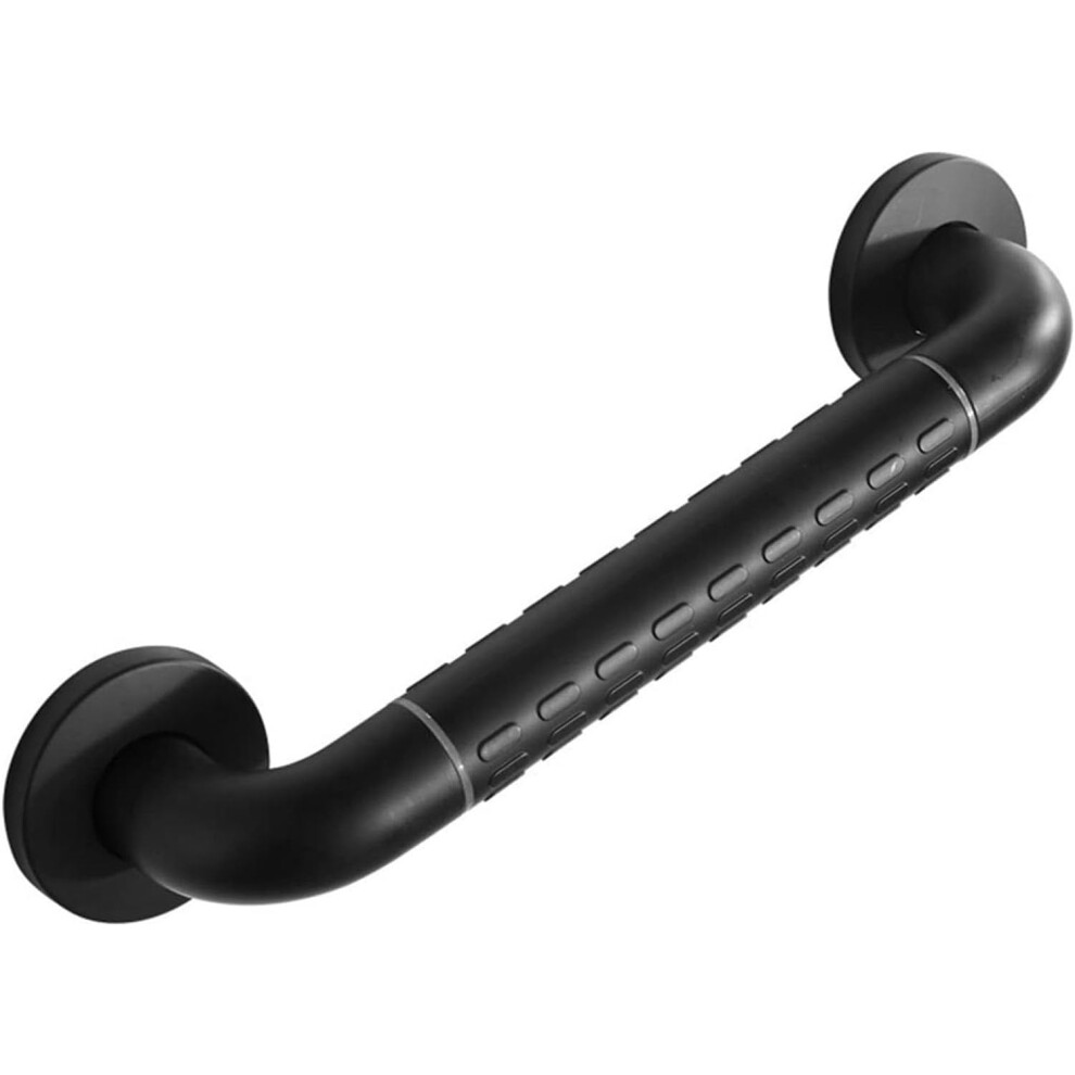 Grab Bar 60cm Knurled AntiSlip Grip Shower Safety Rail for Elderly Wall Mounted Support