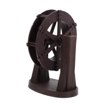 Water Wheel Fountain Ornament for DIY Rockery Landscape Indoor Outdoor Garden Aquarium Decor