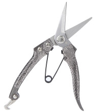 Heavy Duty Gardening Shears Stainless Steel Blades Zinc Alloy Body With Spring Mechanism And Safety Lock Ergonomic Comfort Handle For Branch Trimming