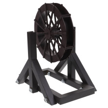 Water Fountain Wheel DIY Rotating Garden Feature for Indoor Tabletop or Outdoor Landscape Decor